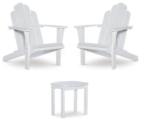 Home Square 3-Piece Set With Outdoor Side Table And 2 Chairs In Red ... intended for Home Square 3-Piece Set With Metal Drum Table And 2 Drum Side Tables